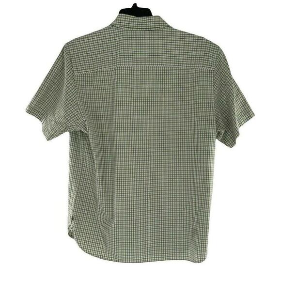 Timberland Shirt Men Size Large Short Sleeve Regular Fit Button Front Pocket Top - Picture 5 of 9